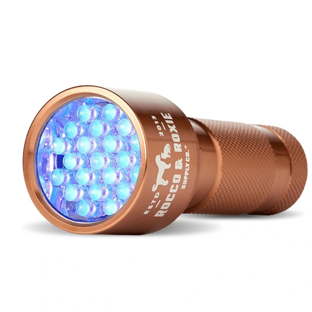 💜 Rocco & Roxie Pet Urine Detector UV Flashlight - NWT